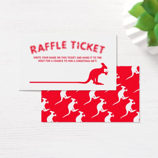 Kangaroo Beer, Bilhete de Raffle de Natal Australi (Mesa)