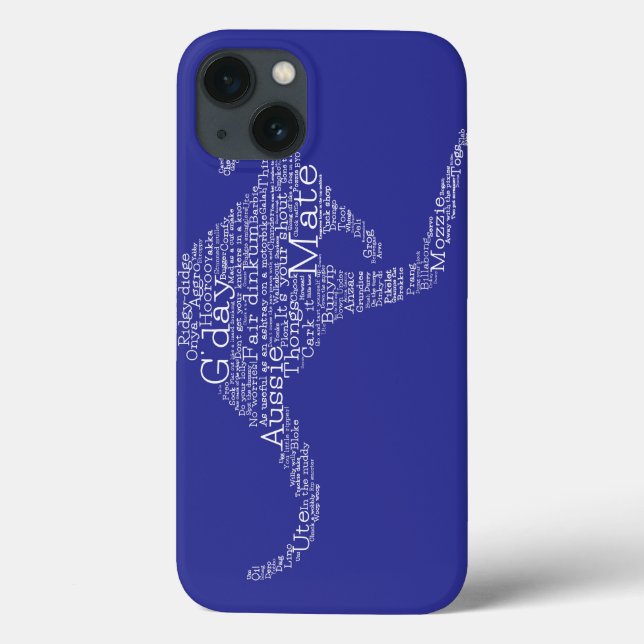Kangaroo feito de gíria australiana (Verso)