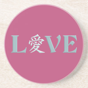 Kanji Love porta copos