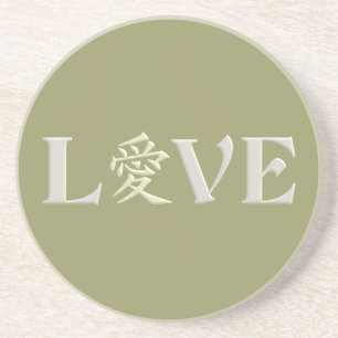 Kanji Love porta copos