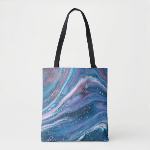 Kansas City Special 3 Cool Blue Abstract Tote