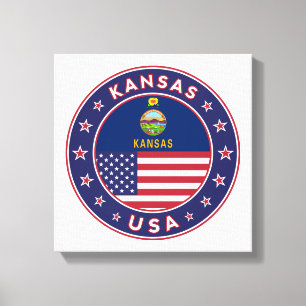 Kansas, Estados Unidos, Kansas poster, canvas