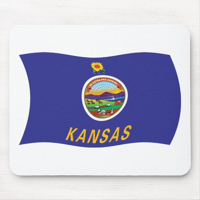 Kansas Flag Mousepad (Frente)