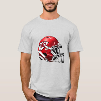 Kansas mens camiseta Bold Team Spirit Design
