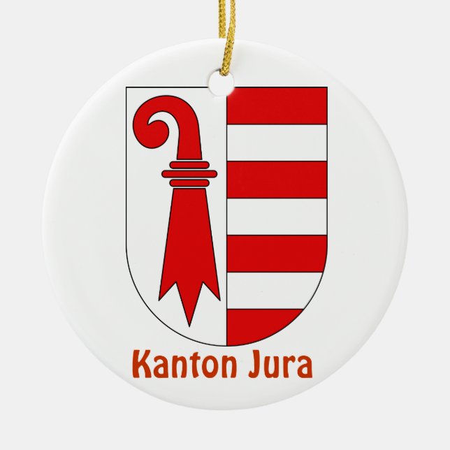 Kanton Jura*, enfeites de natal da suiça (Frente)