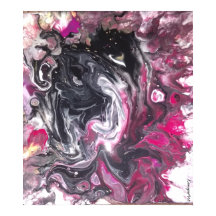 KanyaArt caindo em um Poster