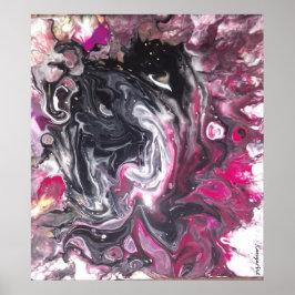 KanyaArt caindo em um Poster