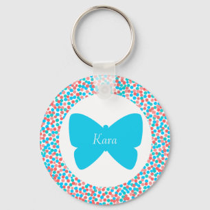 Kara Butterfly Dots Chaveiro - 369