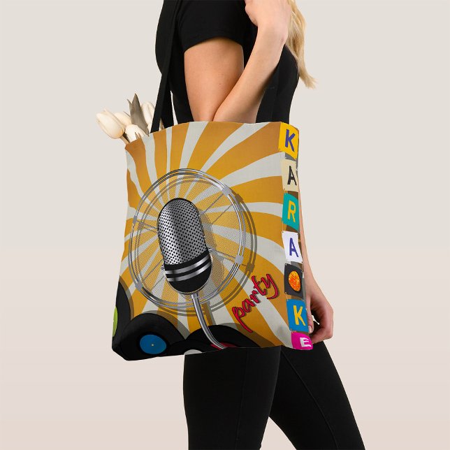 Karaoke Party Tote Bag (Criador carregado)