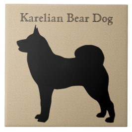 Karelian Bear Dog Silhouette