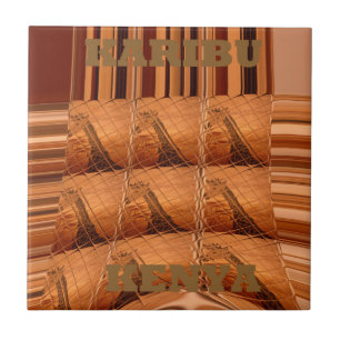 Karibu Giraffe Hakuna Matata Chic Art Col