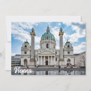 Karlskirche em Viena, Áustria