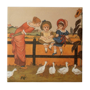 Kate Greenaway, patos das crianças da mulher do