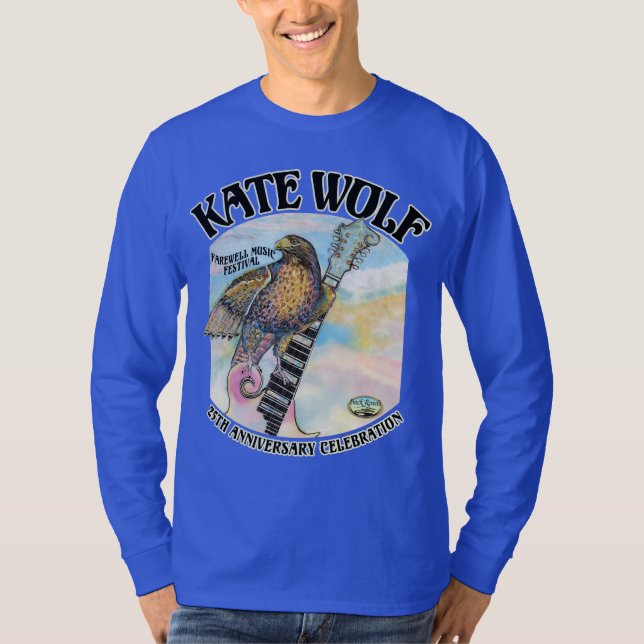 Kate Wolf Music Festival 2022 - Camisa de Capa Lon (Frente)