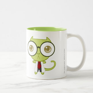 Kats com Glassez: Professor Oops Caneca