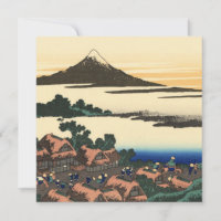 Katsushika Hokusai  Amanhecer na província de Kai