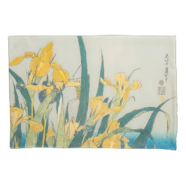 Katsushika Hokusai - Gafanhoto e Iris