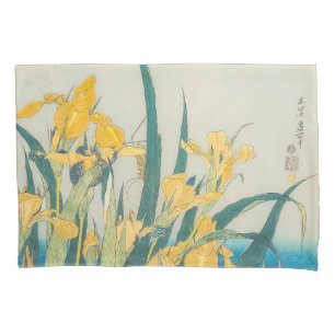 Katsushika Hokusai - Gafanhoto e Iris