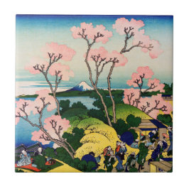 Katsushika Hokusai - Gotenyama, Tokaido, Shinagawa