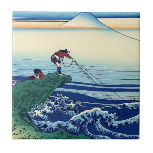 Katsushika Hokusai - Kajikazawa na província de K
