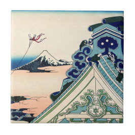 Katsushika Hokusai - Templo Asakusa Honganji, Edo