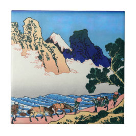 Katsushika Hokusai - Trás de Fuji, Rio Minobu