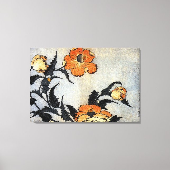 Katsushika Hokusai Ukiyo-e Woodcut Impressão - Pop (Frente)