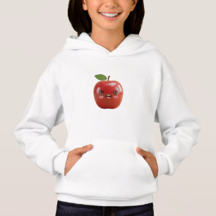Kawaii Apple Sweatshirt with Cute Hood