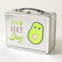 Kawaii avocado avo bom dia fofo trocadilho comida