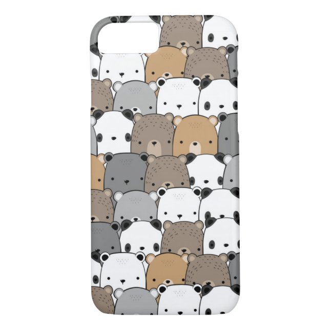 Kawaii Bears Case-Mate capas de iphone (Verso)
