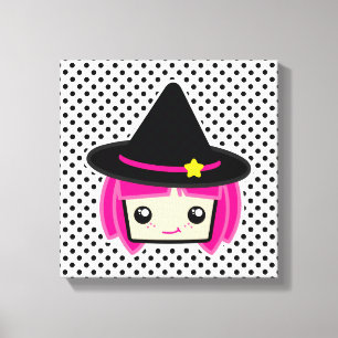 Kawaii, Canvas de Bruxas de Pink