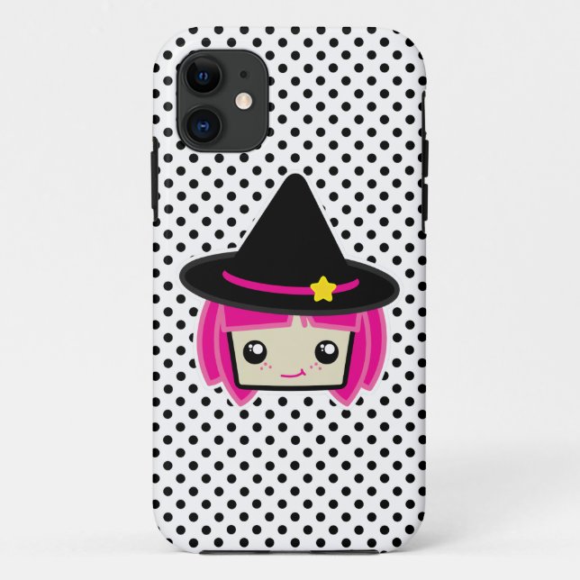 Kawaii, capas de iphone de Bruxas de Pink (Verso)