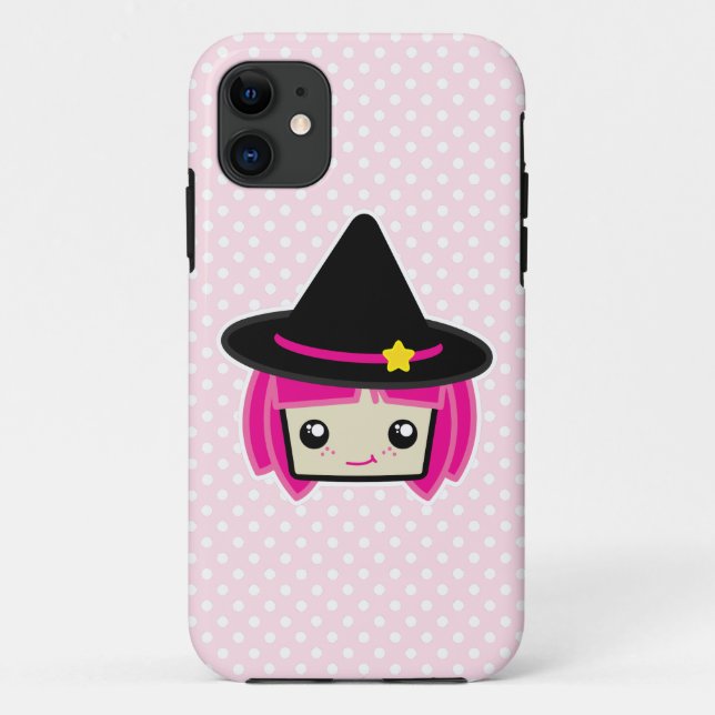 Kawaii, capas de iphone de Bruxas de Pink (Verso)