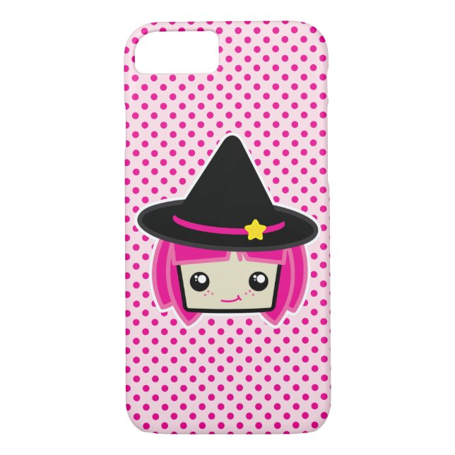Kawaii, capas de iphone de Bruxas de Pink (Verso)
