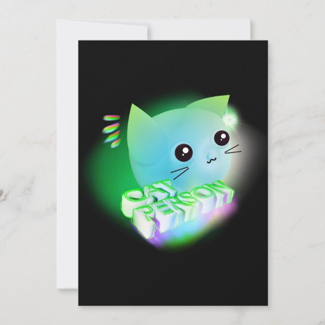 Kawaii Cartoon Kitten (Frente)