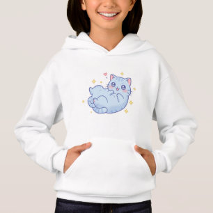 Kawaii Cat Hoodie - Playful Vibes!