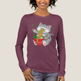 Kawaii Cat Ramen Noodle Funny Pet Cat