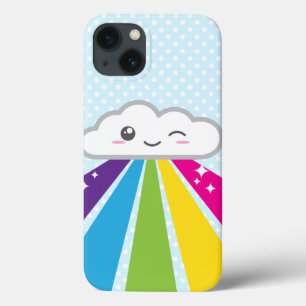 Kawaii Cloud e Rainbow iPad Mini Case