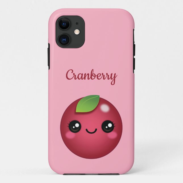Kawaii Cranberry Case-Mate capas de iphone (Verso)