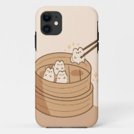 Kawaii Dim Sum Bunnies capas de iphone