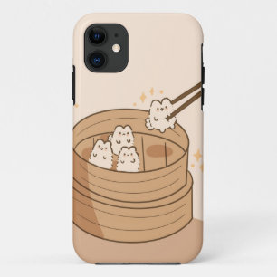 Kawaii Dim Sum Bunnies capas de iphone