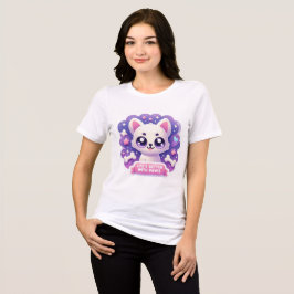 Kawaii Dog Life's better with Paws Cute Puppy Tee