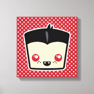 Kawaii Dracula Canvas