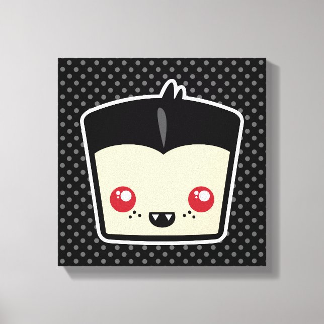 Kawaii Dracula Canvas (Frente)