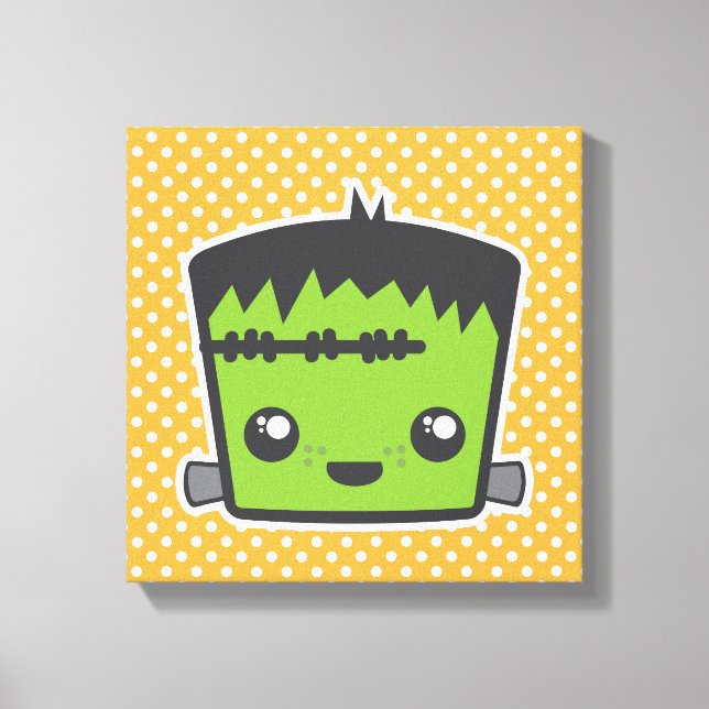Kawaii Frankenstein Canvas (Frente)