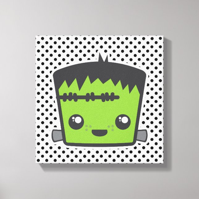 Kawaii Frankenstein Canvas (Frente)