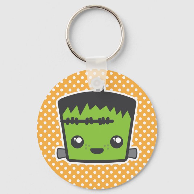 Kawaii Frankenstein Chaveiro (Frente)