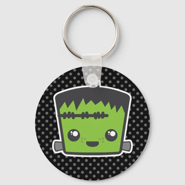 Kawaii Frankenstein Chaveiro (Frente)