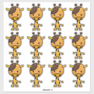 Kawaii Giraffe_GC - Adesivo