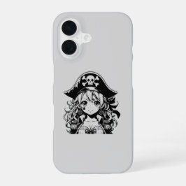 Kawaii Girl iPhone 16 Cover – Sweet and Stylish